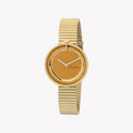 Pierre Cardin Women's Gold Stainless Steel Watch, Champagne Dial | Cma.0012-0