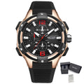 MEGIR Men's Chronograph Original Top Luxury Sports Military Watches for Men Date Luminous Wristwatches Clock Relogio Masculino 2161-14