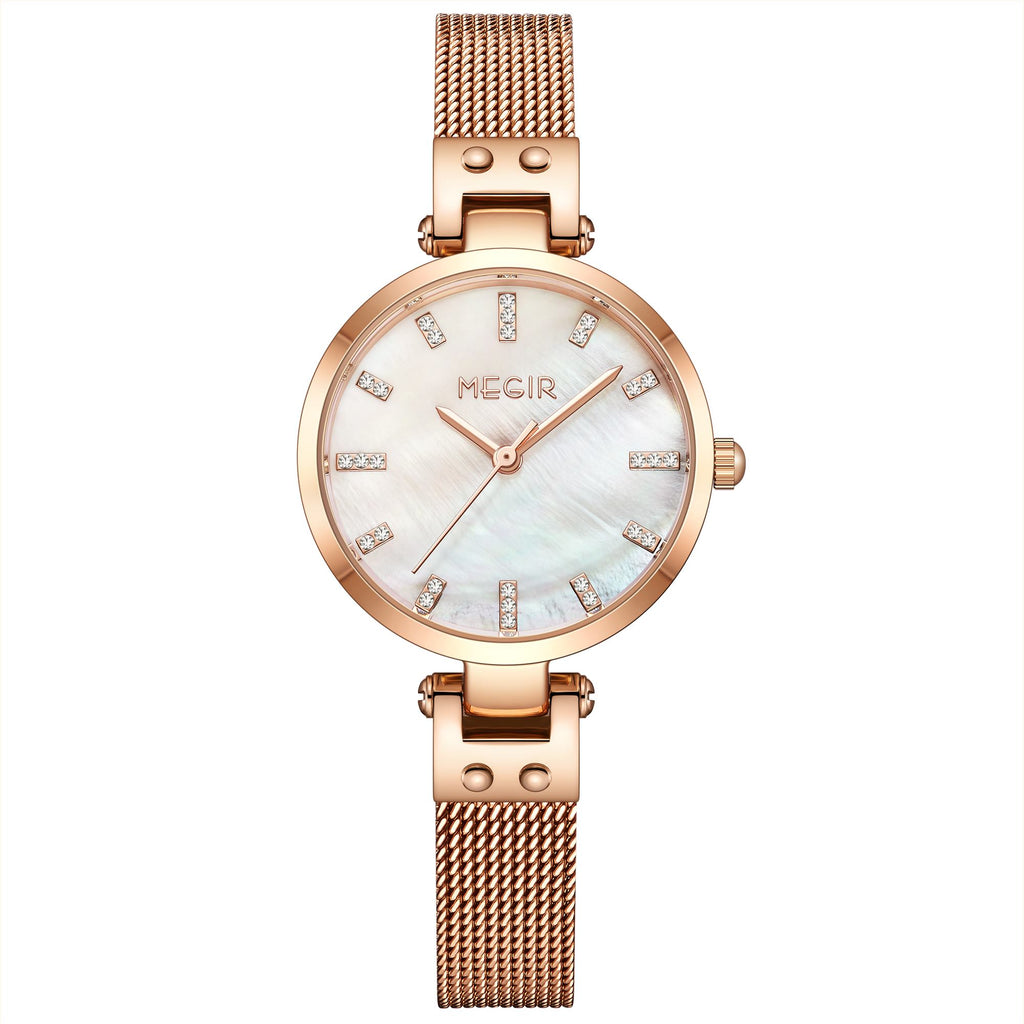 MEGIR Watches for Women Top Brand Fashion Ladies Wristwatch Waterproof Female Quartz Luxury Watch Montre Femme 7025-8