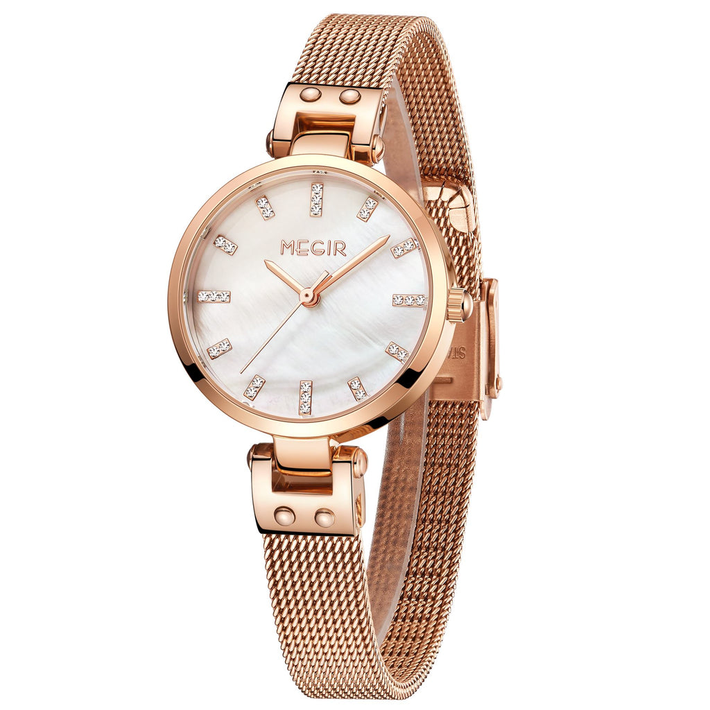 MEGIR Watches for Women Top Brand Fashion Ladies Wristwatch Waterproof Female Quartz Luxury Watch Montre Femme 7025-9