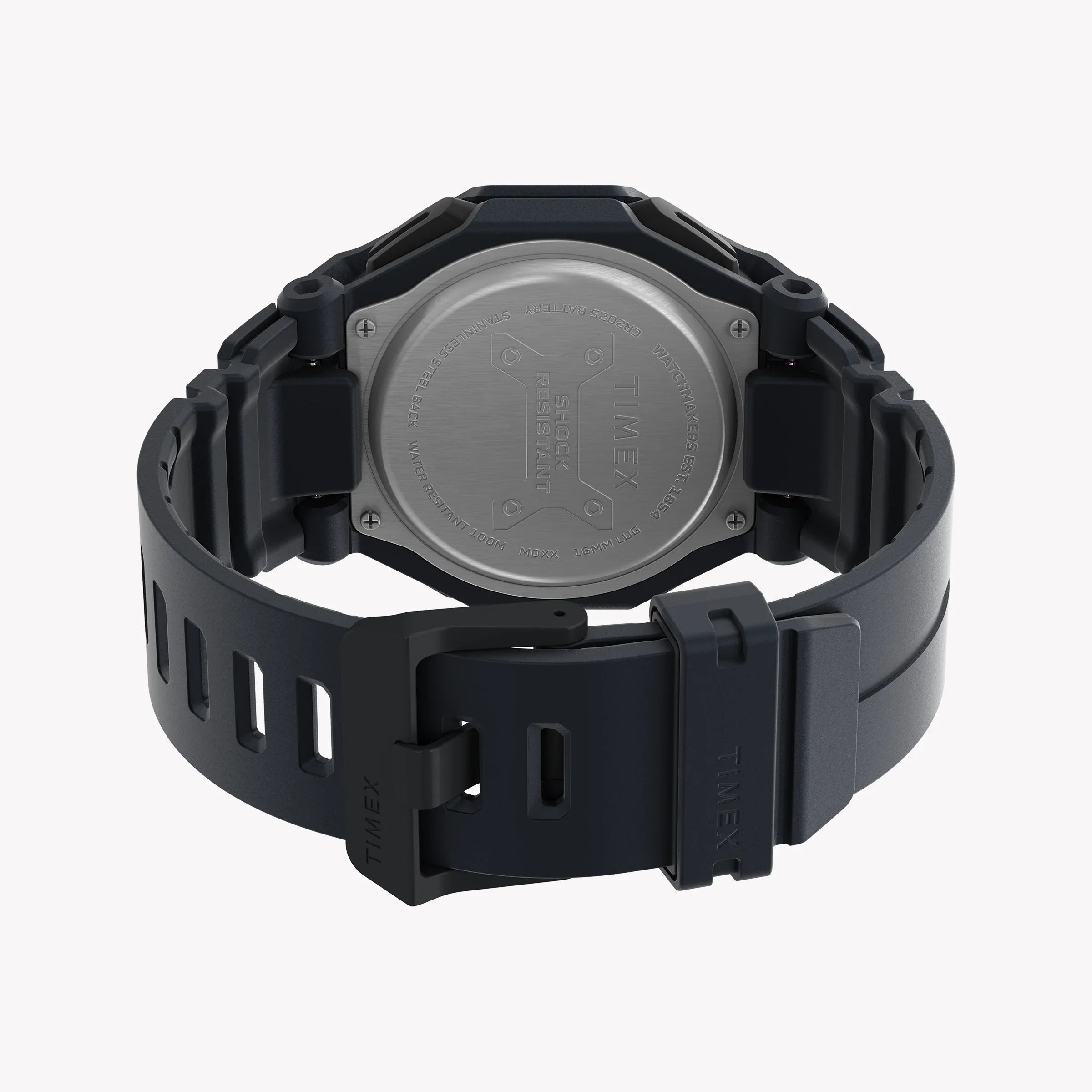 Timex Men's Blue Resin Watch, Shock Resistant | T49956-2