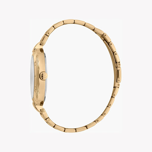 Esprit Women's Gold Stainless Steel Watch, Silver Dial | ES1L286M0065-1